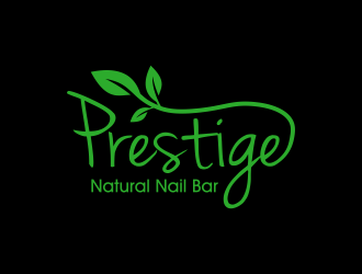 Prestige Natural Nail Bar logo design by BlessedArt