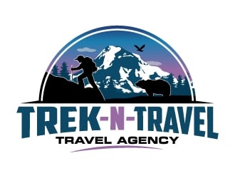 Trek-n-Travel logo design by dchris