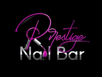 Prestige Natural Nail Bar logo design by DreamLogoDesign