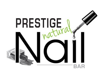 Prestige Natural Nail Bar logo design by frontrunner