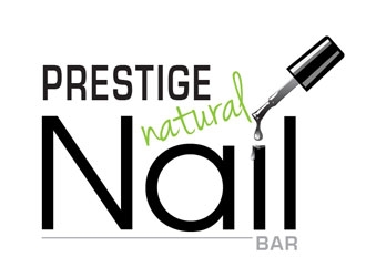 Prestige Natural Nail Bar logo design by frontrunner