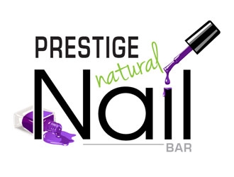 Prestige Natural Nail Bar logo design by frontrunner