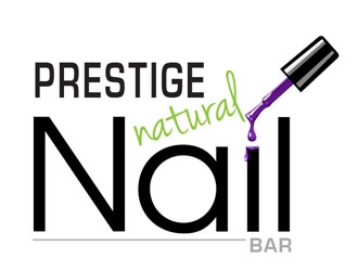 Prestige Natural Nail Bar logo design by frontrunner