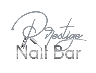 Prestige Natural Nail Bar logo design by DreamLogoDesign