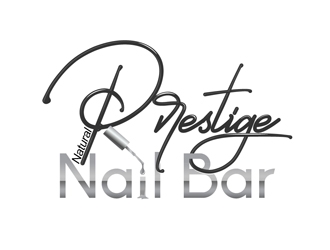 Prestige Natural Nail Bar logo design by DreamLogoDesign