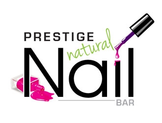 Prestige Natural Nail Bar logo design by frontrunner