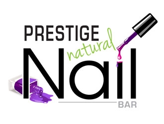 Prestige Natural Nail Bar logo design by frontrunner