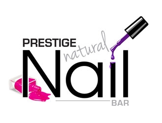 Prestige Natural Nail Bar logo design by frontrunner