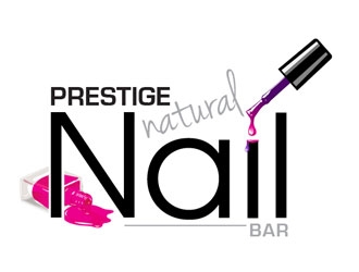 Prestige Natural Nail Bar logo design by frontrunner