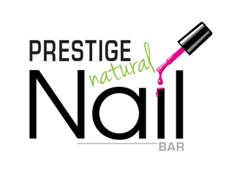 Prestige Natural Nail Bar logo design by frontrunner