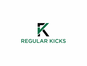 Regular Kicks logo design by hopee