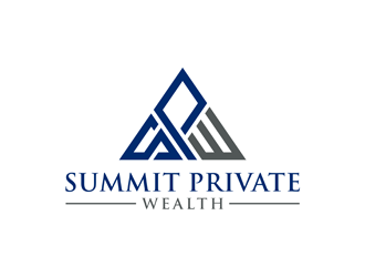 Summit Private Wealth logo design by alby