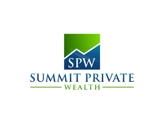 Summit Private Wealth logo design by alby