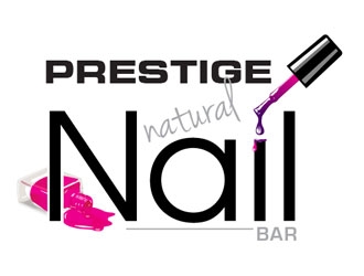 Prestige Natural Nail Bar logo design by frontrunner