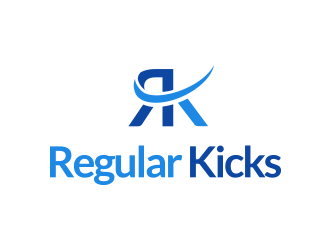 Regular Kicks logo design by keylogo