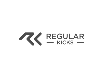 Regular Kicks logo design by Asani Chie