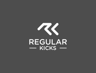 Regular Kicks logo design by Asani Chie