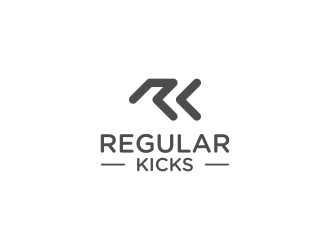 Regular Kicks logo design by Asani Chie