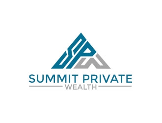 Summit Private Wealth logo design by Benok