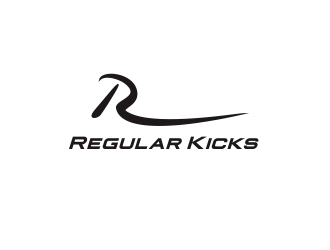 Regular Kicks logo design by YONK