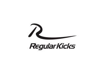 Regular Kicks logo design by YONK