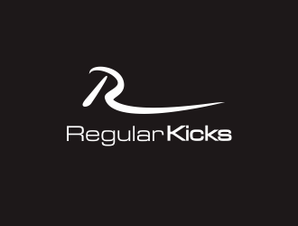 Regular Kicks logo design by YONK