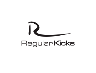 Regular Kicks logo design by YONK