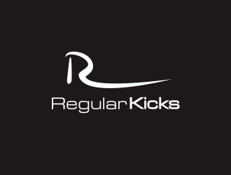 Regular Kicks logo design by YONK