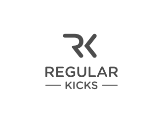 Regular Kicks logo design by Asani Chie