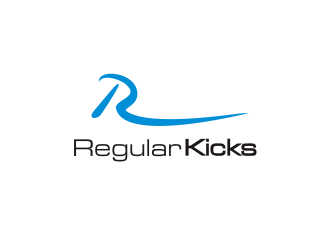 Regular Kicks logo design by YONK