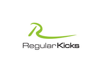 Regular Kicks logo design by YONK