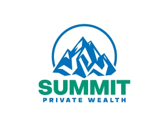 Summit Private Wealth logo design by josephope