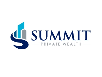 Summit Private Wealth logo design by Marianne