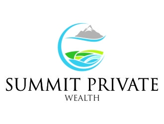 Summit Private Wealth logo design by jetzu