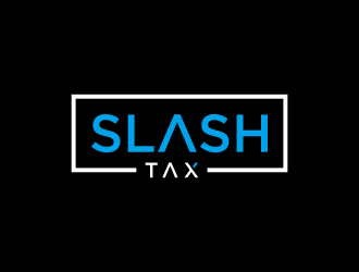 Slash Tax logo design by dewipadi