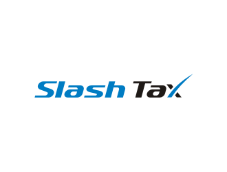 Slash Tax logo design by Zeratu