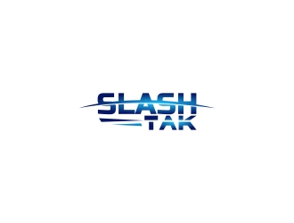 Slash Tax logo design by DanizmaArt