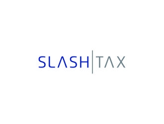 Slash Tax logo design by bricton