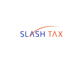 Slash Tax logo design by bricton