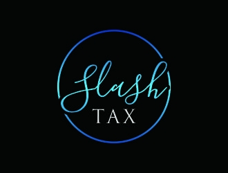 Slash Tax logo design by bricton