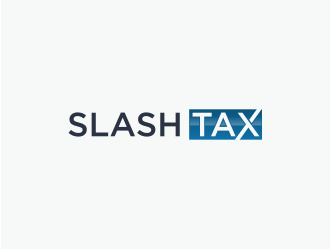 Slash Tax logo design by Susanti