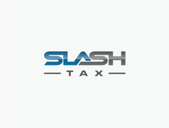 Slash Tax logo design by Susanti