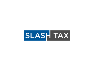 Slash Tax logo design by L E V A R