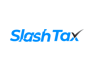 Slash Tax logo design by keylogo