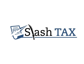 Slash Tax logo design by serdadu