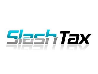 Slash Tax logo design by andriandesain