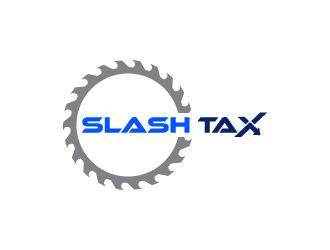 Slash Tax logo design by Andri