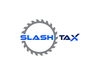 Slash Tax logo design by Andri