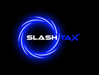 Slash Tax logo design by Andri