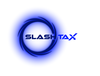 Slash Tax logo design by Andri